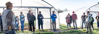 Can we grow more, on little land? Welsh growers learn from Indiana farm...